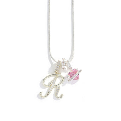Elegant necklace with a heart pendant
