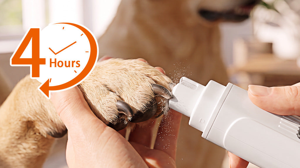 Electric Pet Nail Grinder with LED Power Indicator