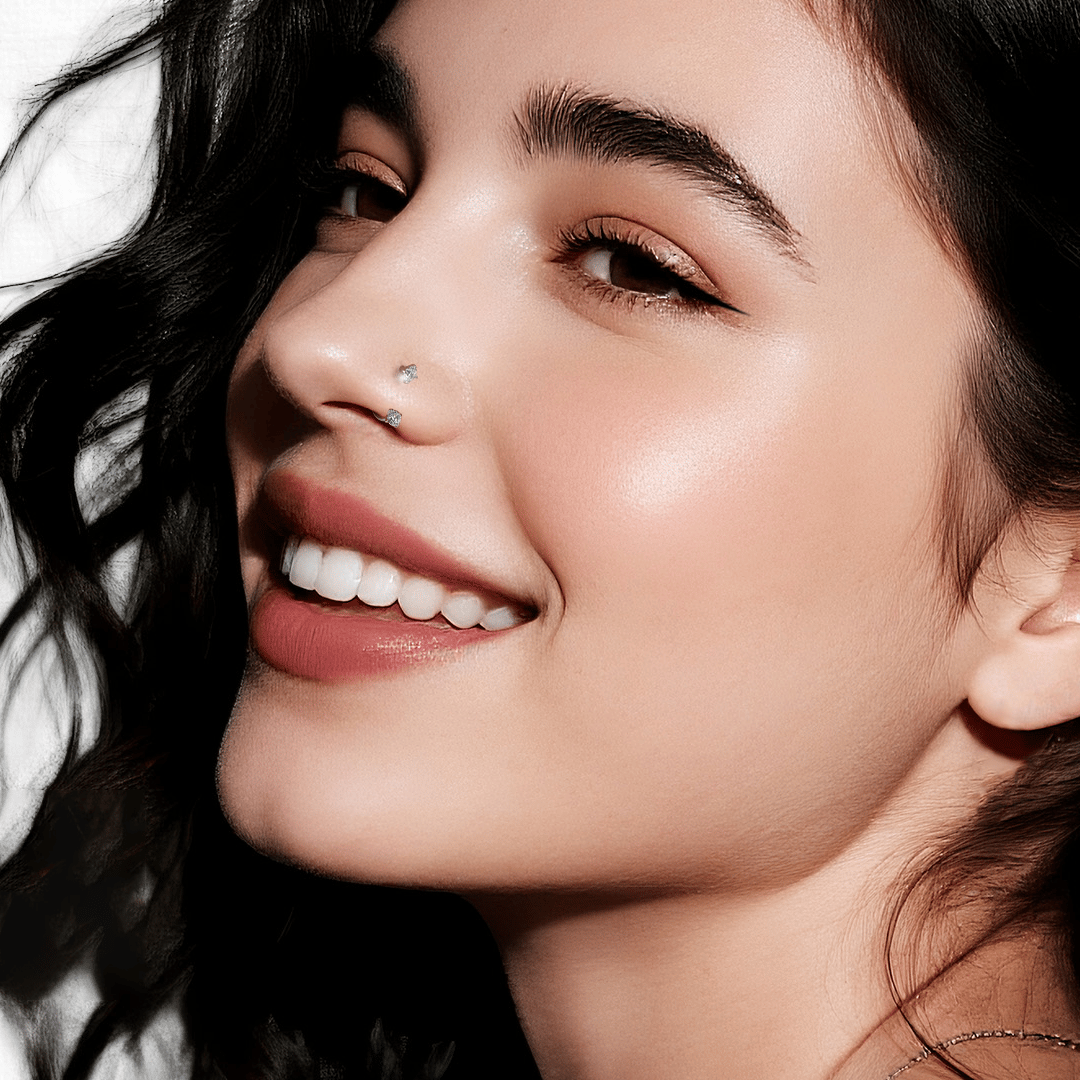 Horseshoe Nose Ring – Internally Threaded, Comfortable to Wear