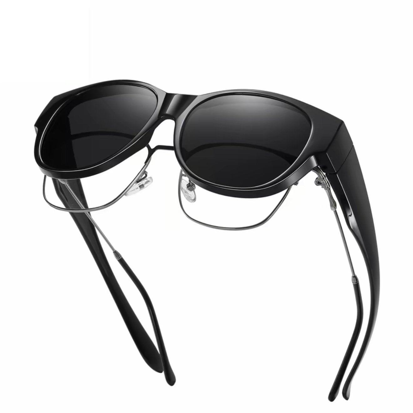 🕶 New Oversized Cat-Eye Sunglasses – Polarized Lenses & UV400 Protection