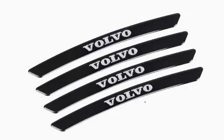 3D Metal Stickers for Car Tires / Wheel Rims
