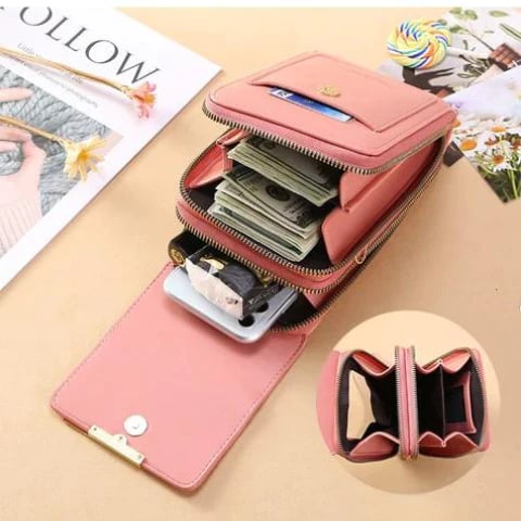 2-in-1 Wallet and Phone Bag
