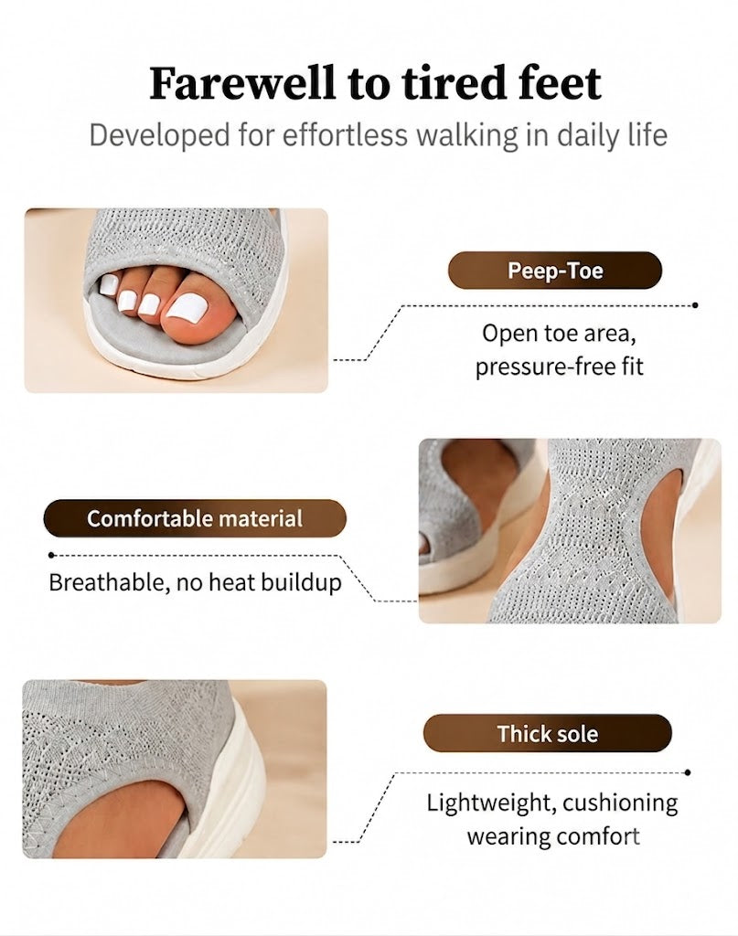 Comfortable and Breathable Flat Sandals