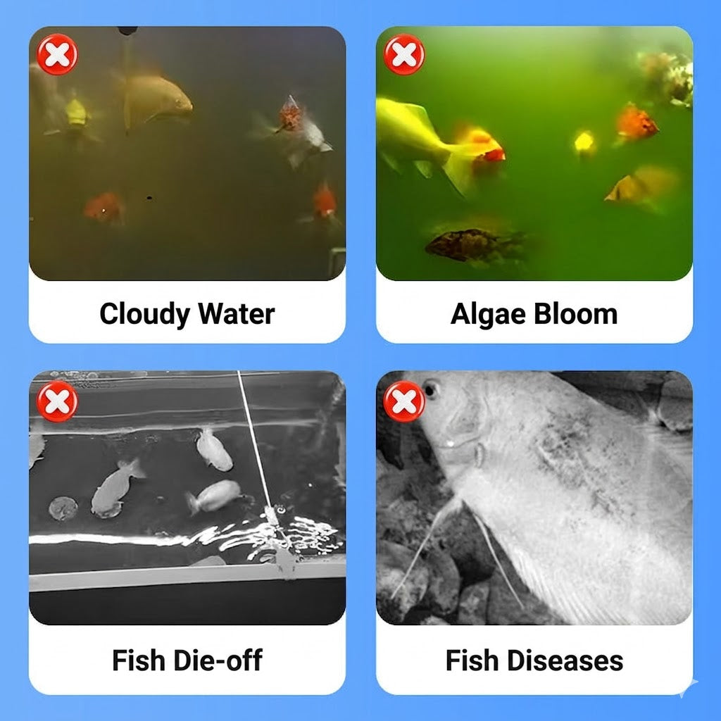 Powerful Aquarium Water Clarifier - 100ml - Against Cloudy Water