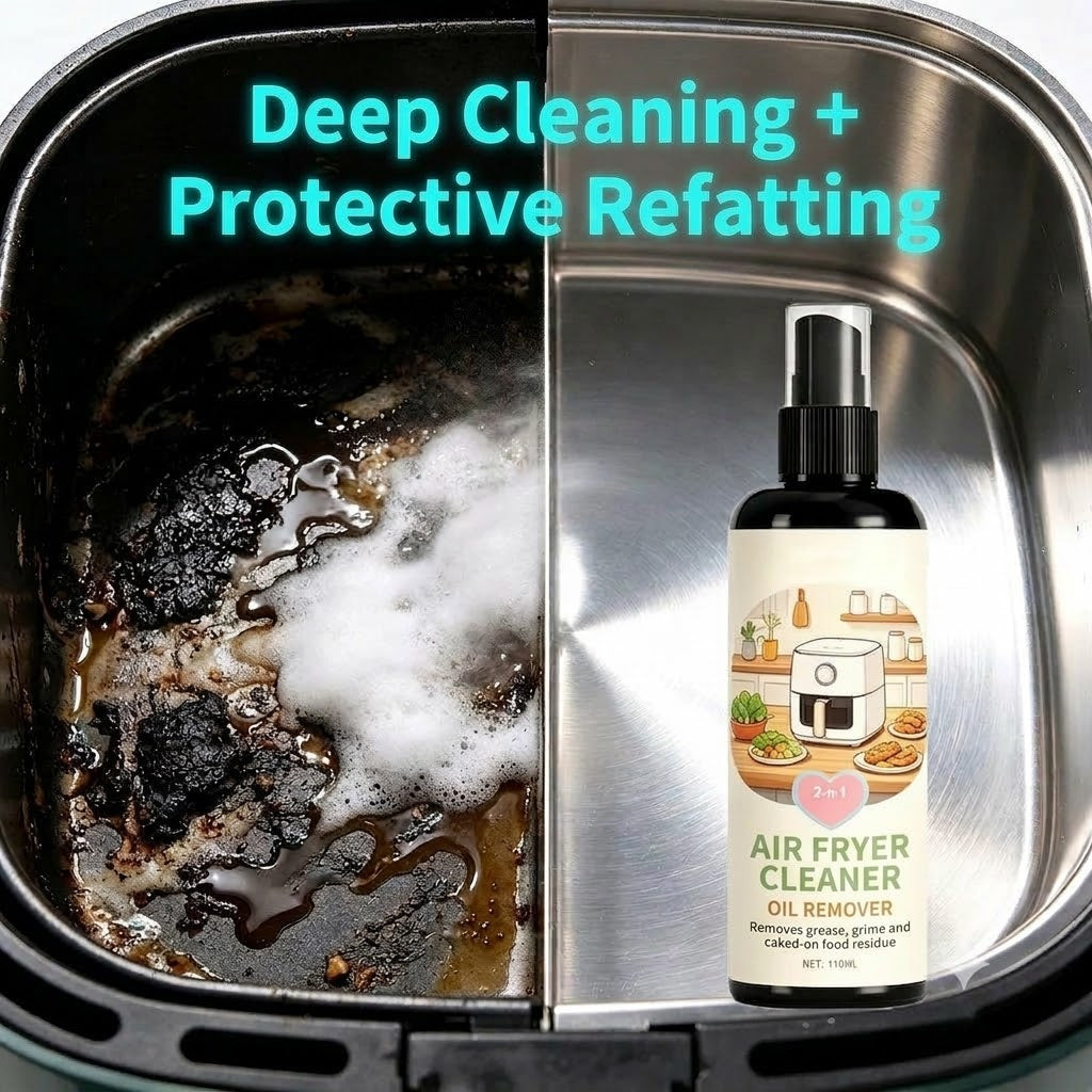 2-in-1 Air Fryer Cleaner & Degreaser Spray