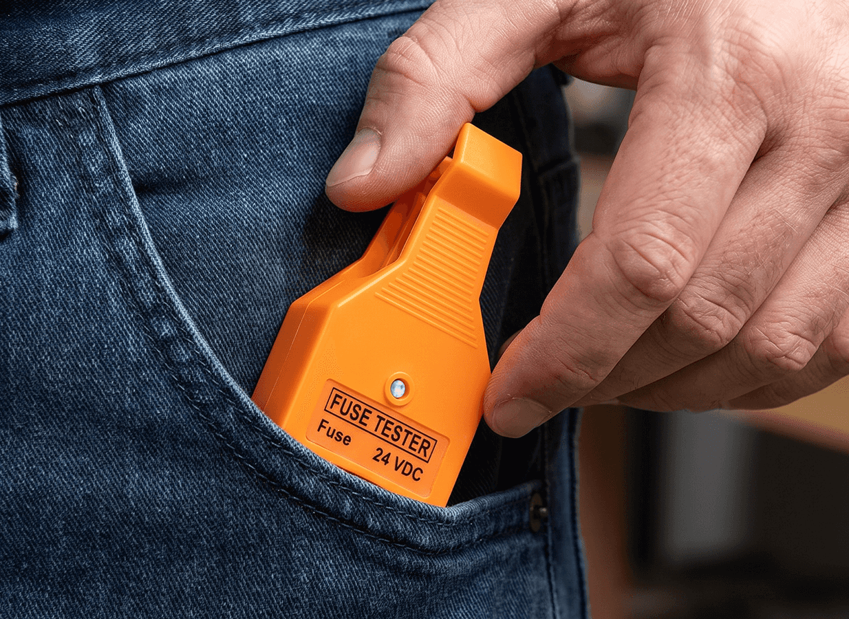 2-in-1 Car Fuse Tester and Puller – Quick Check and Easy Replacement