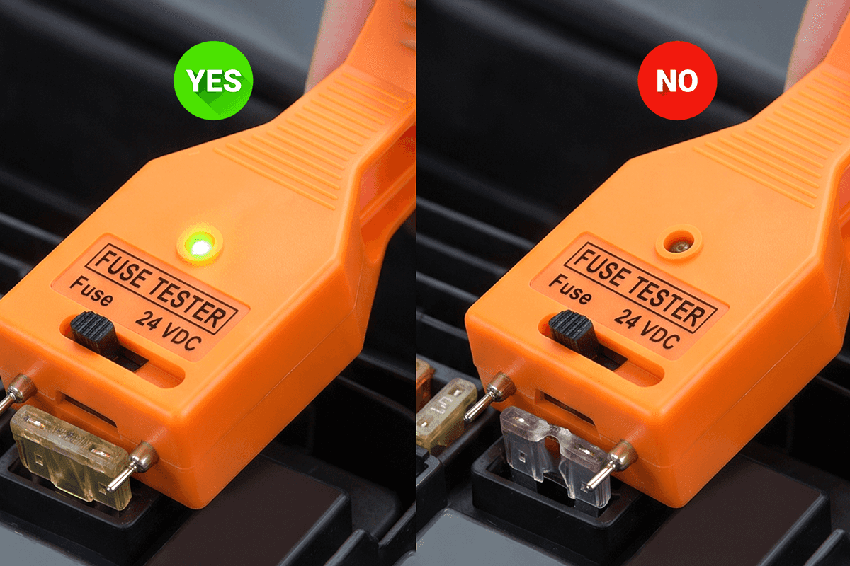 2-in-1 Car Fuse Tester and Puller – Quick Check and Easy Replacement