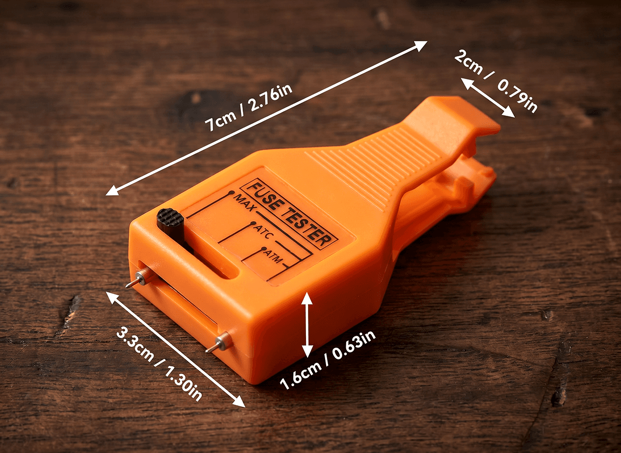 2-in-1 Car Fuse Tester and Puller – Quick Check and Easy Replacement