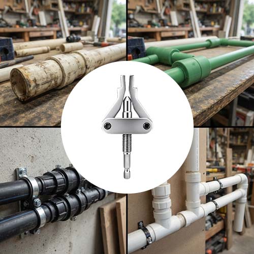 Universal Damaged Pipe Extractor – Heavy-Duty Broken Screw & Pipe Tap Extractor for Water Pipes and Threads