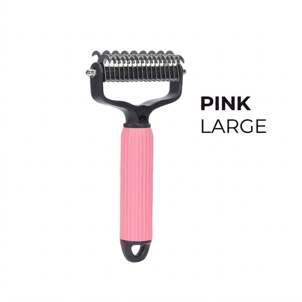 Double-Sided Pet Brush for Grooming