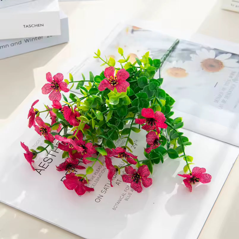 UV-Resistant Artificial Flower - 4 Pieces