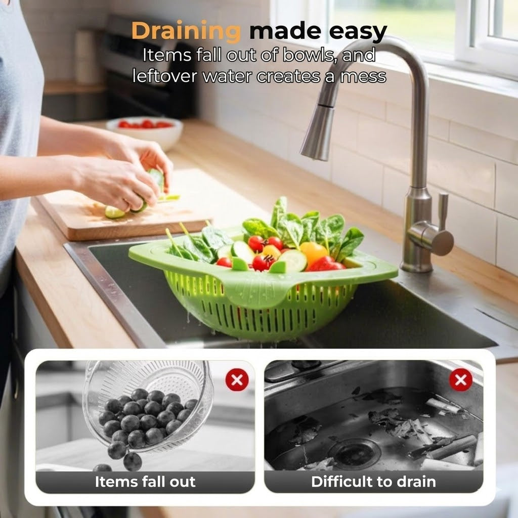 Magnetic Corner Sink Strainer – Sink Strainer Waste Basket