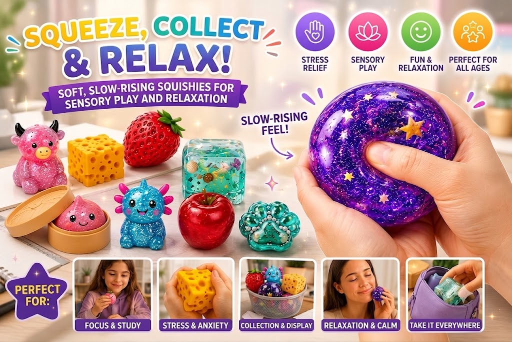 Funny & Cute Squishy Box – The Popular Bestseller in the Magic Mystery Box!