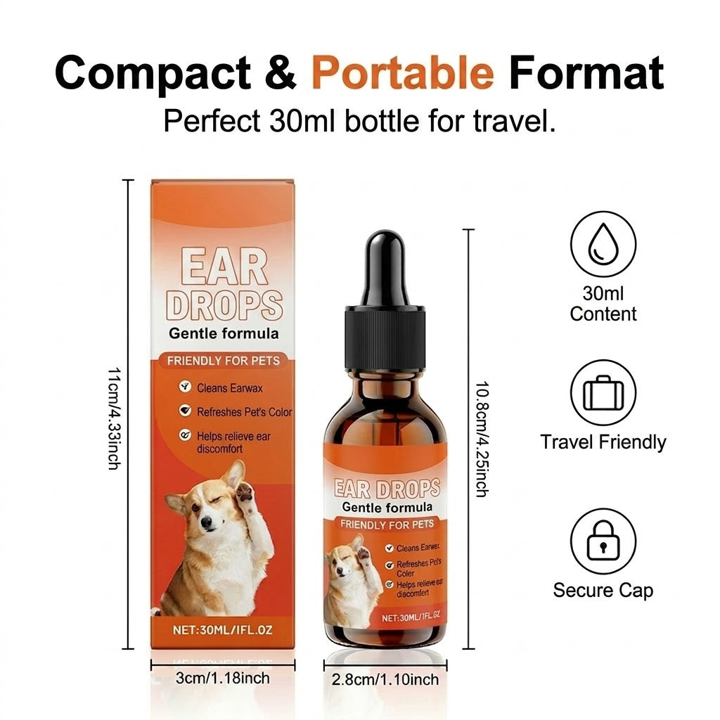 Mild Ear Drops for Dogs – For Daily Care