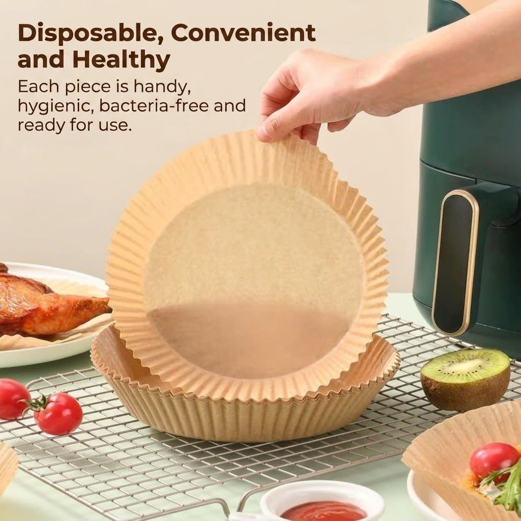 Airfryer Baking Paper Baskets - [100 Pieces]