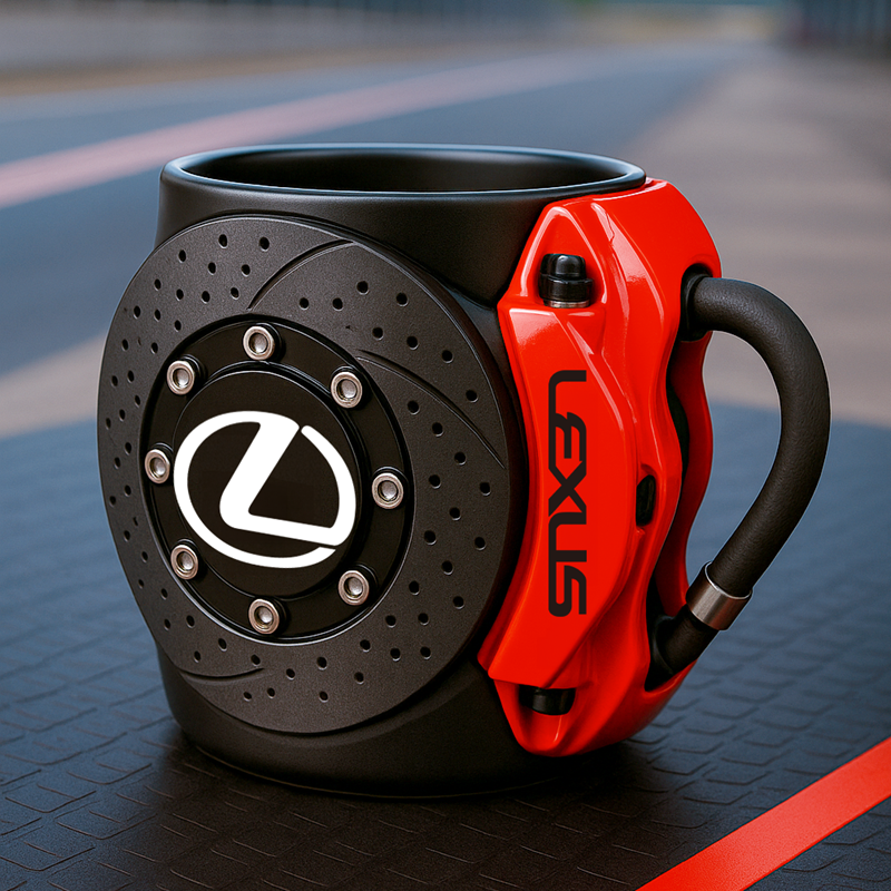 Brake Pad Mug – The Perfect Coffee Cup for True Car Lovers