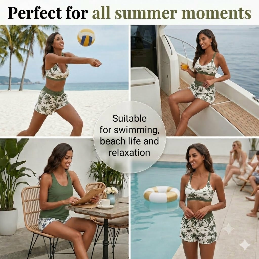 Vibrant Summer Tankini