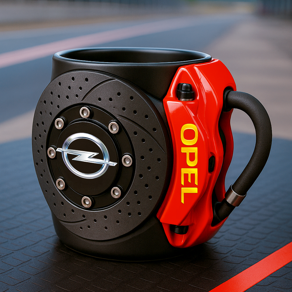 Brake Pad Mug – The Perfect Coffee Cup for True Car Lovers