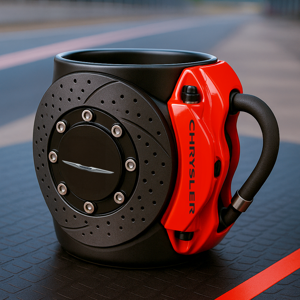 Brake Pad Mug – The Perfect Coffee Cup for True Car Lovers