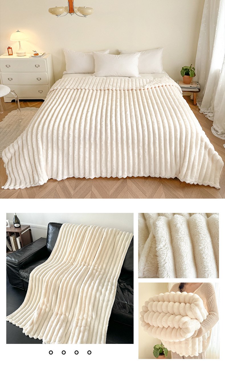 Super Soft Teddy Blanket – Double-Sided & Warm