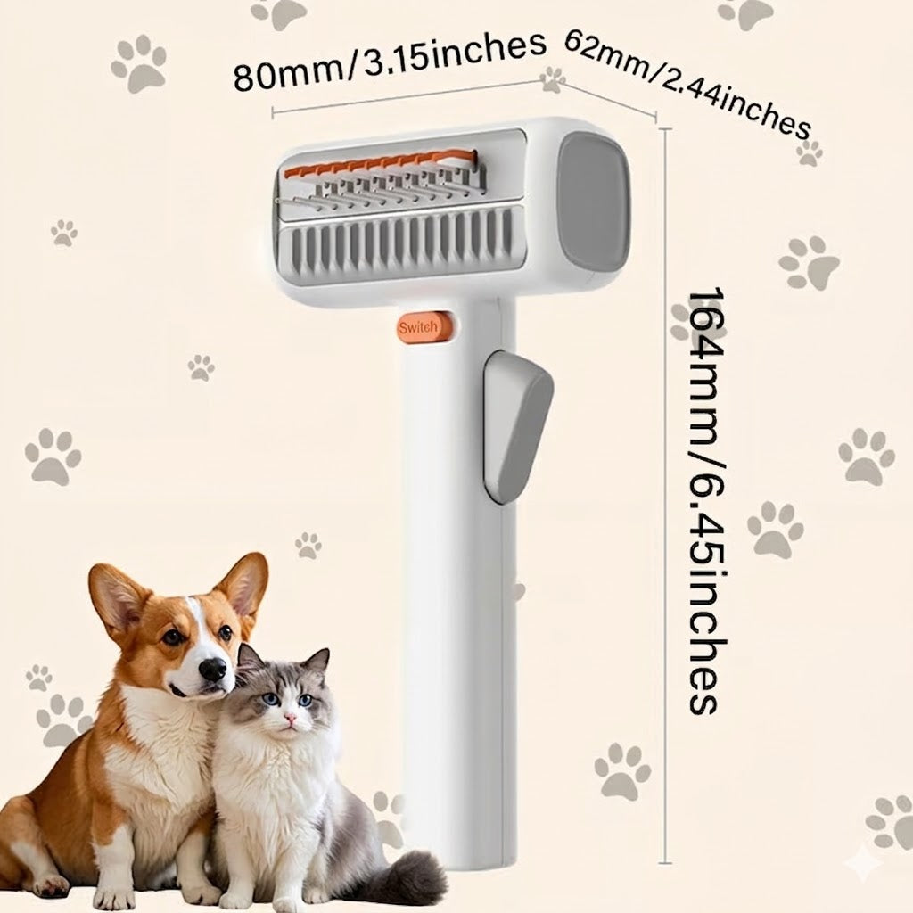 2-in-1 Pet Dematting Brush