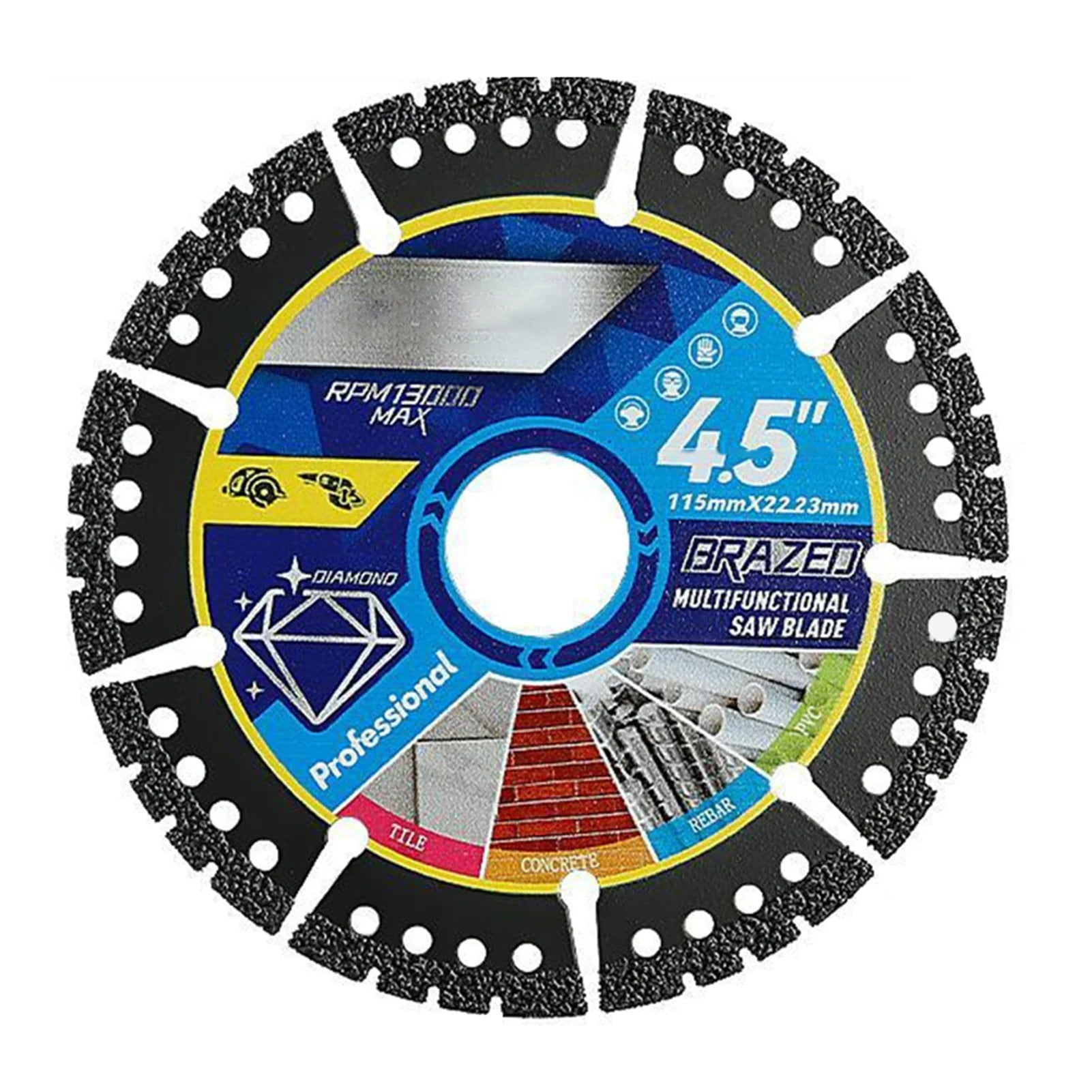 [Set of 4] Universal Diamond Grinding Discs