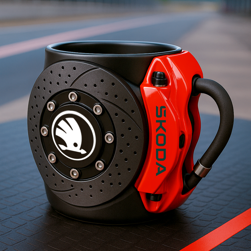 Brake Pad Mug – The Perfect Coffee Cup for True Car Lovers