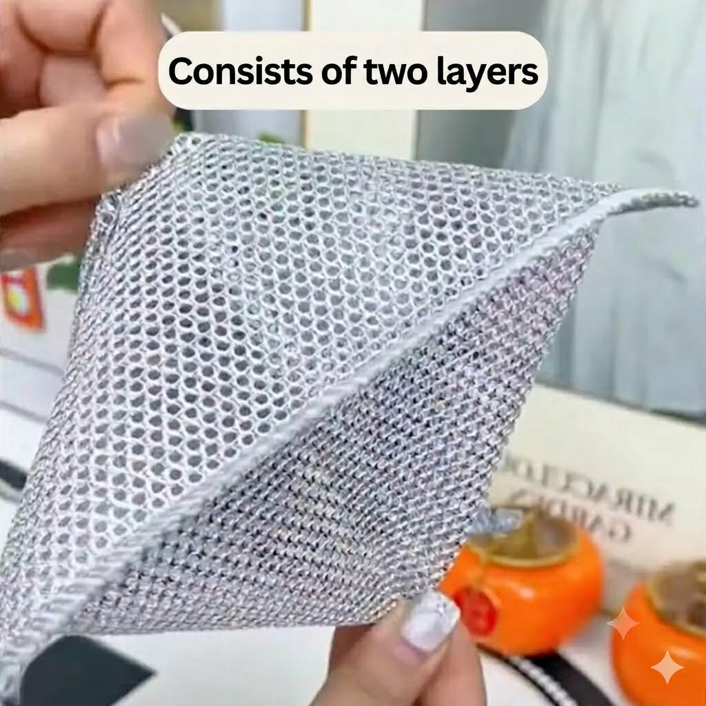 Wire Dishcloth (1 Set of 10 Pieces)
