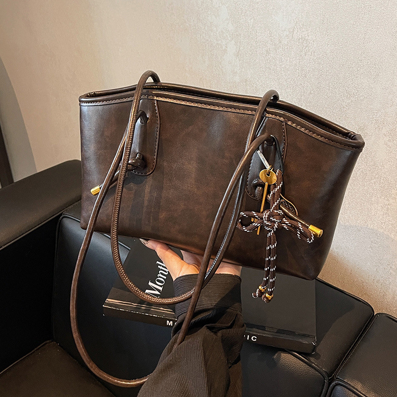 Vegan Leather Shoulder Bag