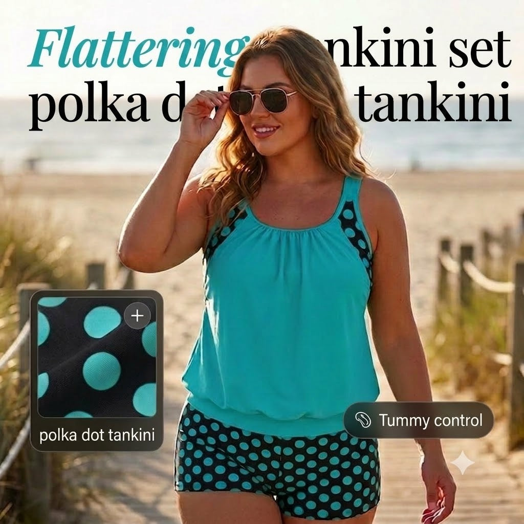 Women's Two-Piece Polka Dot Bikini