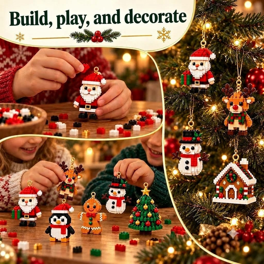 Christmas Building Set – Build a New Christmas Figure Every Day Until Christmas Eve