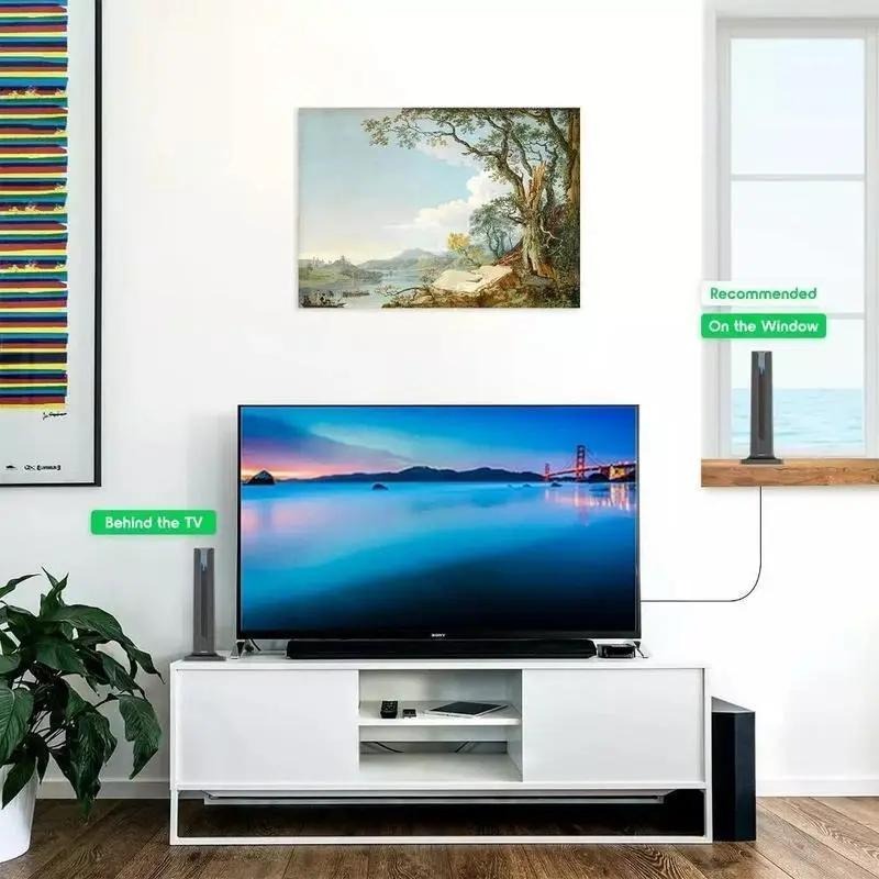 4K / 1080P Indoor HD TV Antenna