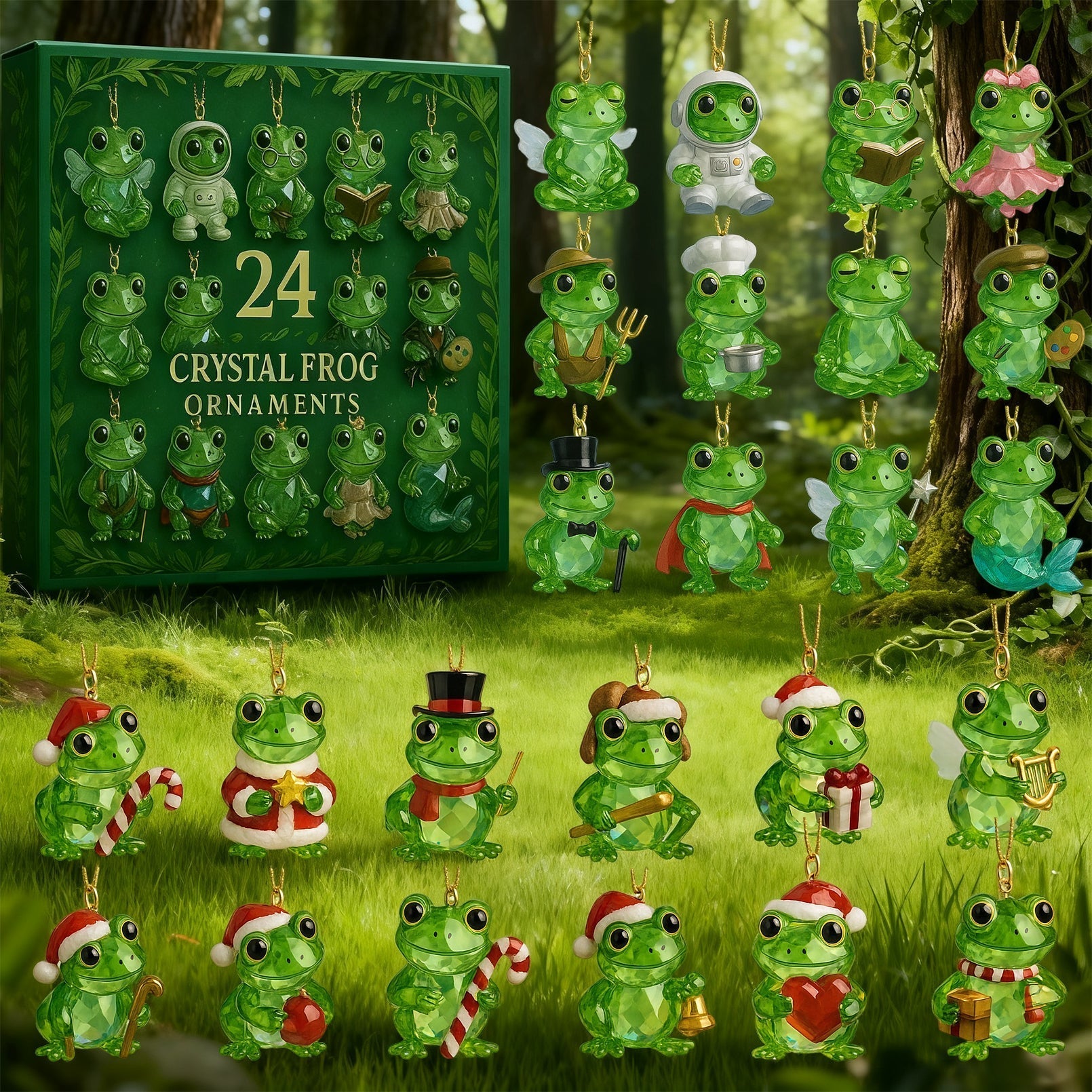 The Enchanting Crystal Frogs Advent Calendar 2025