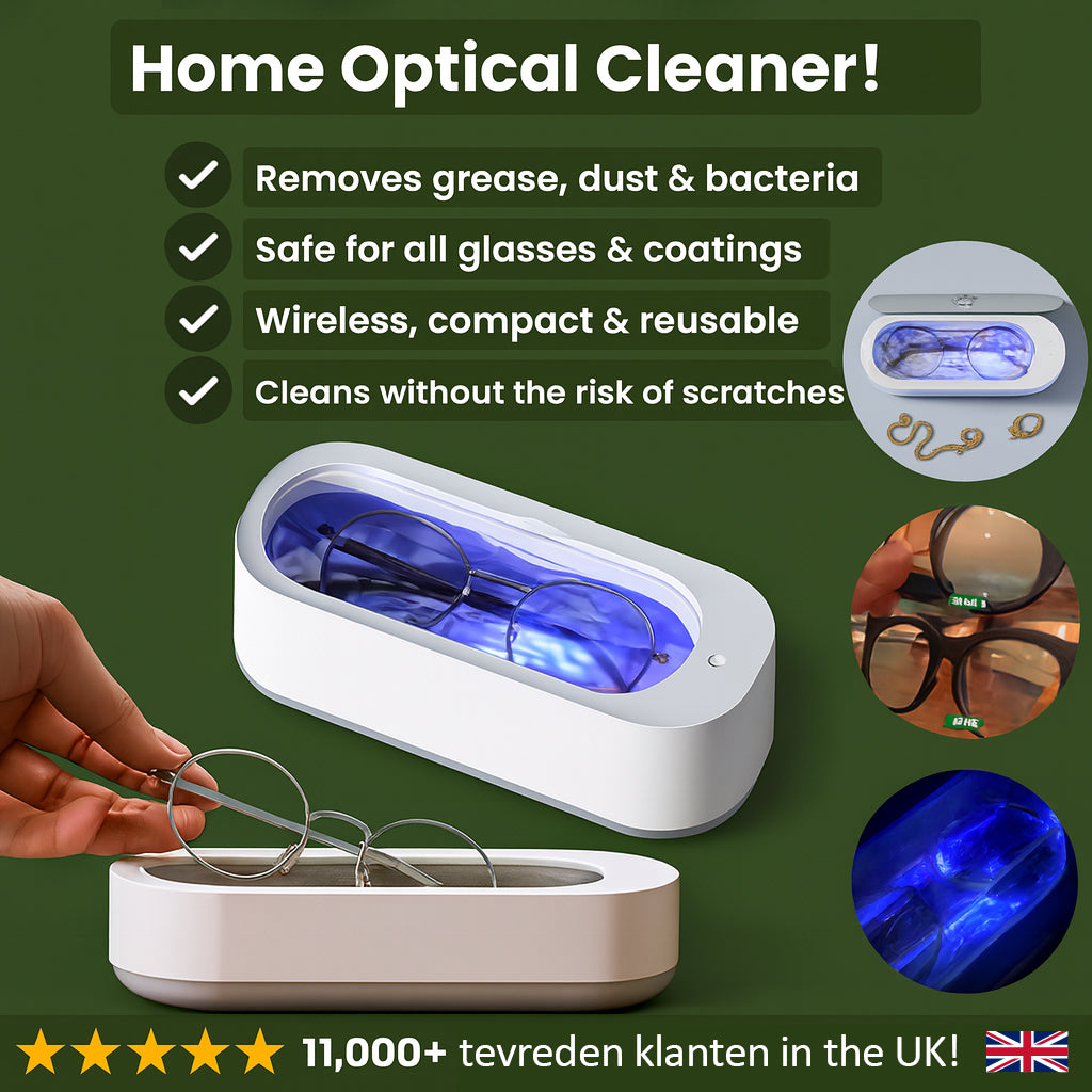 Ultrasonic Glasses Cleaner and Jewelry Bath