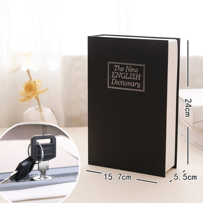 Discreet Book Safe with Key Lock