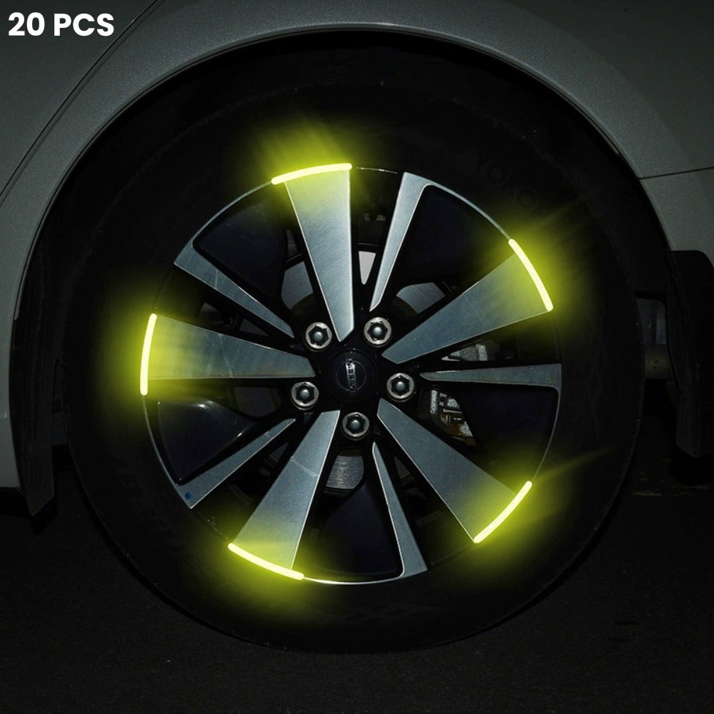 Reflective Rim Stickers – Safety & Style in One