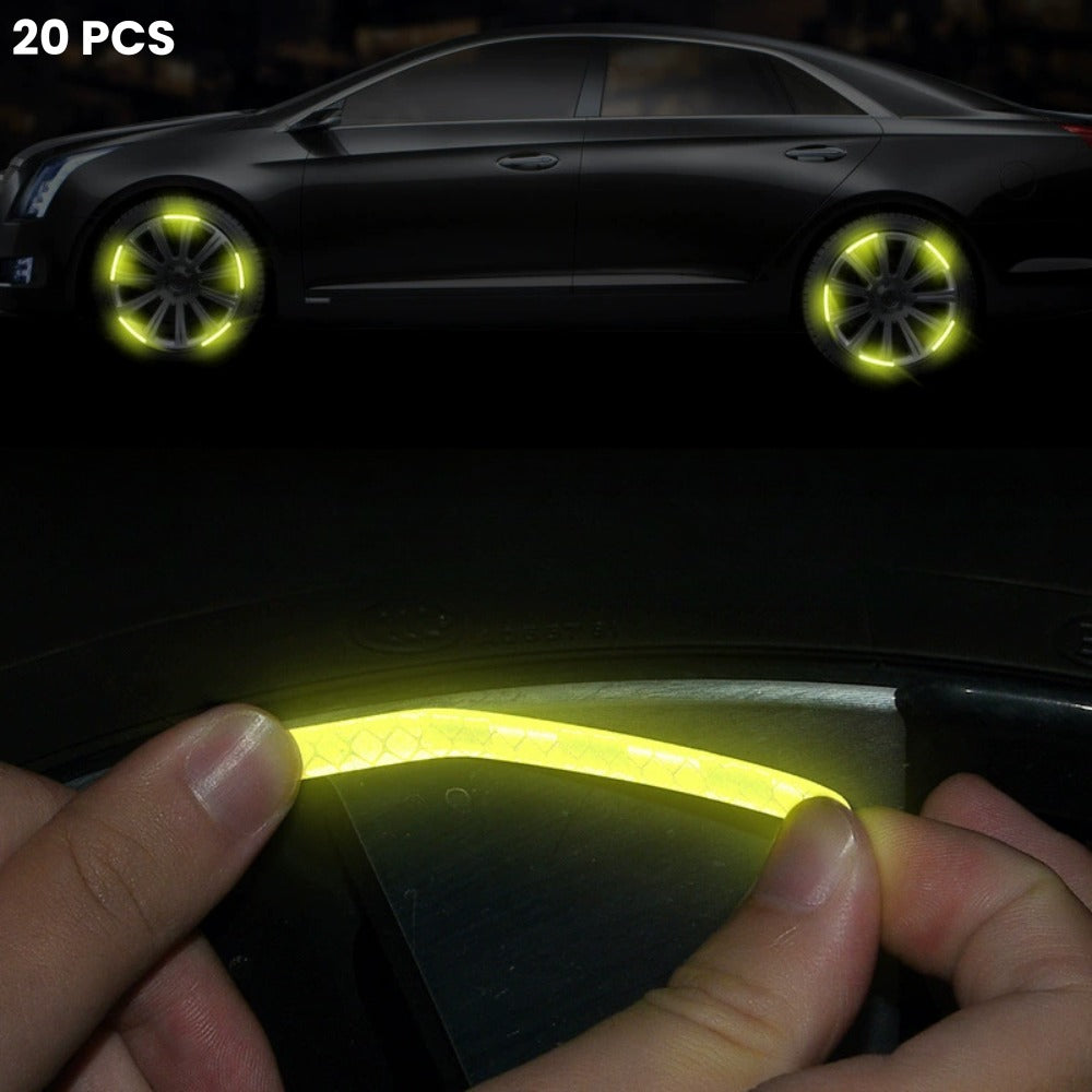 Reflective Rim Stickers – Safety & Style in One