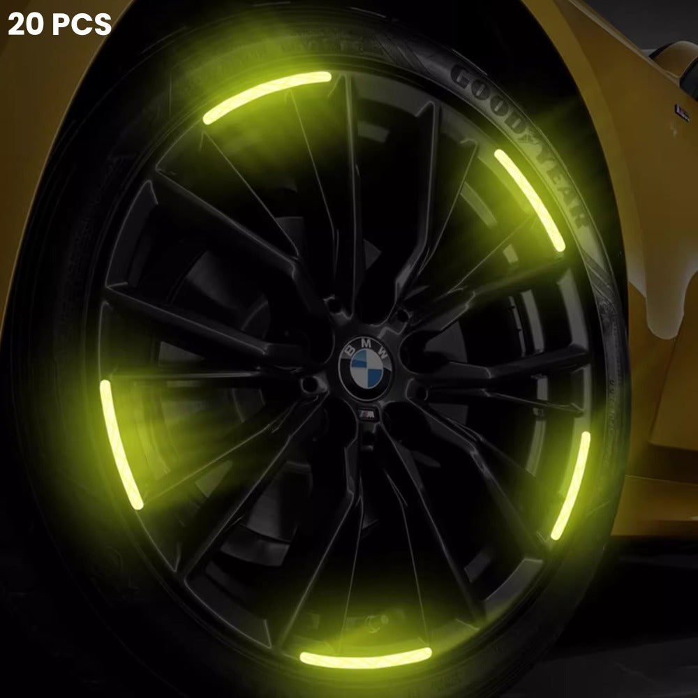 Reflective Rim Stickers – Safety & Style in One