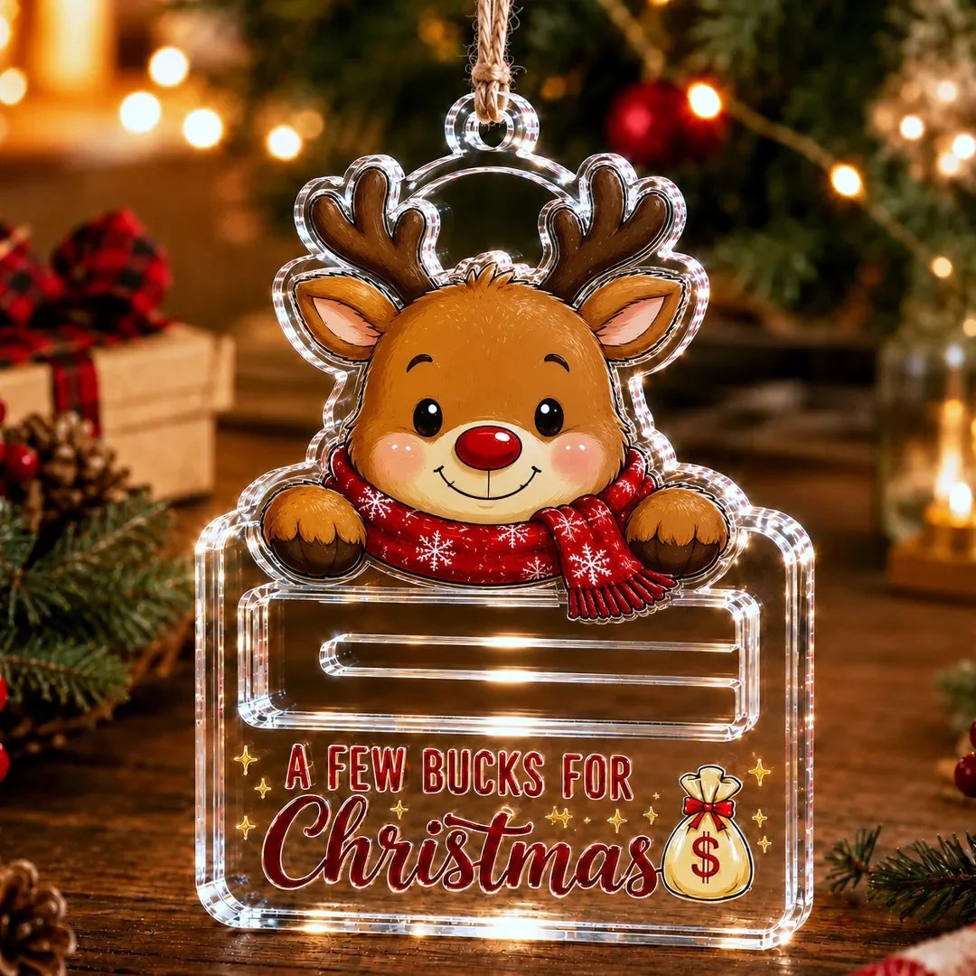 Crystal Clear Christmas Tree Ornaments