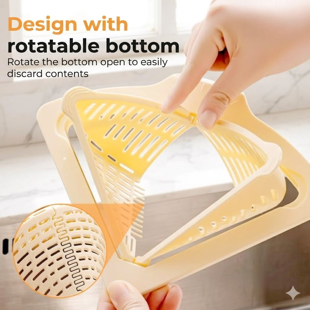 Magnetic Corner Sink Strainer – Sink Strainer Waste Basket