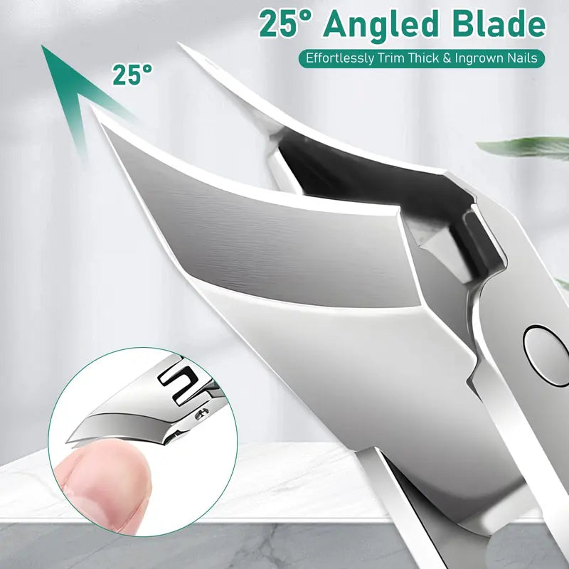 Professional Toenail Clippers for Ingrown and Thick Nails – Eagle Beak Design