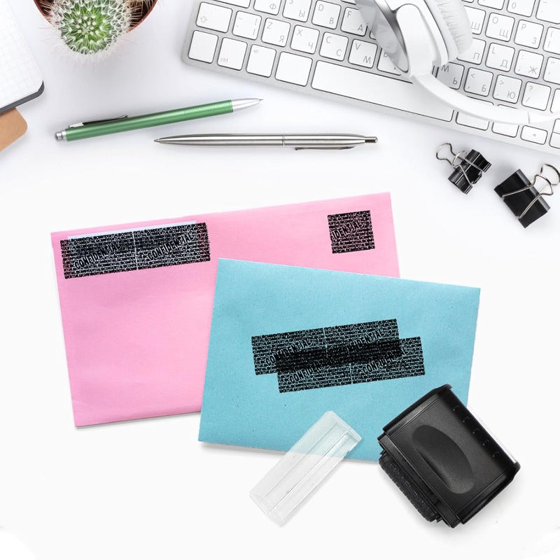 Privacy Protection Roller Stamp