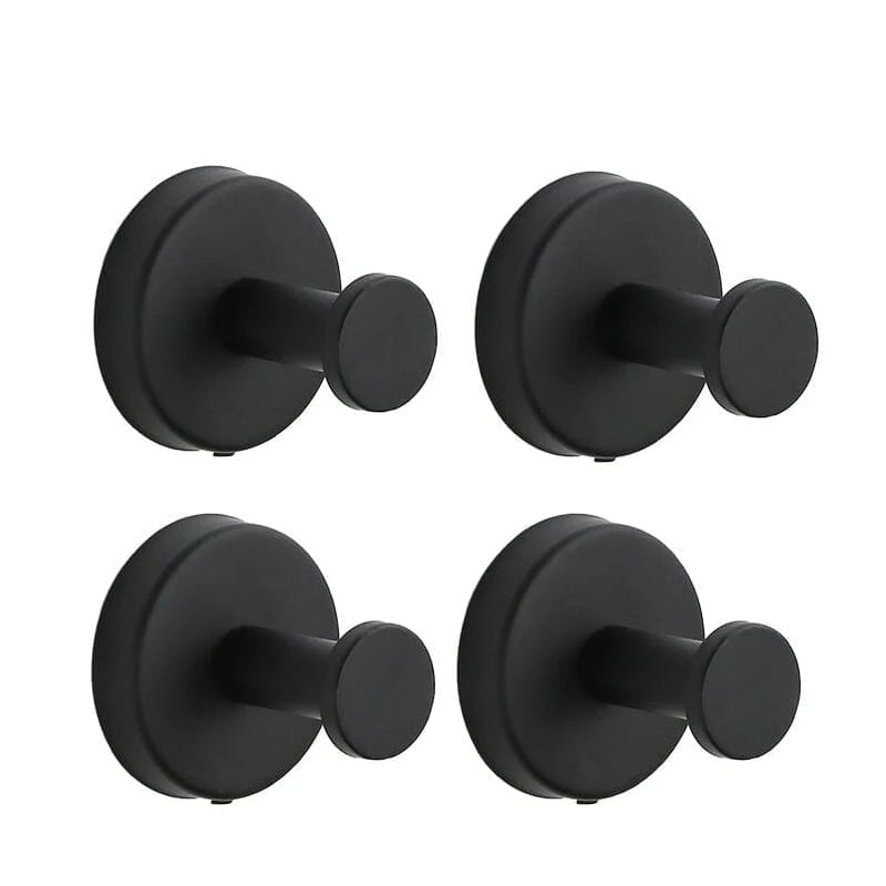 [2 Pieces] Strong Suction Cup Hooks - Self-adhesive Wall Hooks without Drilling