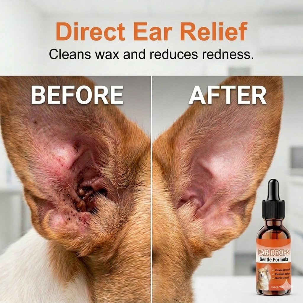 Mild Ear Drops for Dogs – For Daily Care