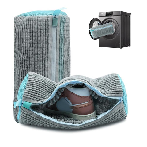 Microfiber Wash Bag for Shoes – Soft & Effective – Optimal Protection for Shoes and Washing Machine