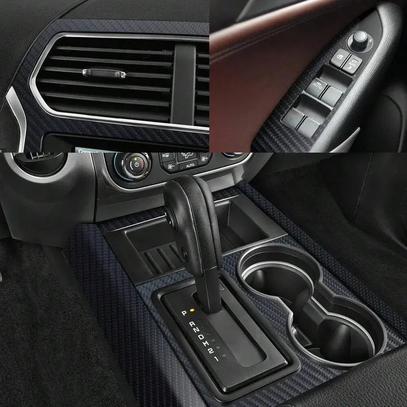 Car Door Protector Film – Scratch-Resistant & Anti-Collision 3D Carbon Fiber Vinyl Wrap with Self-Adhesive Backing