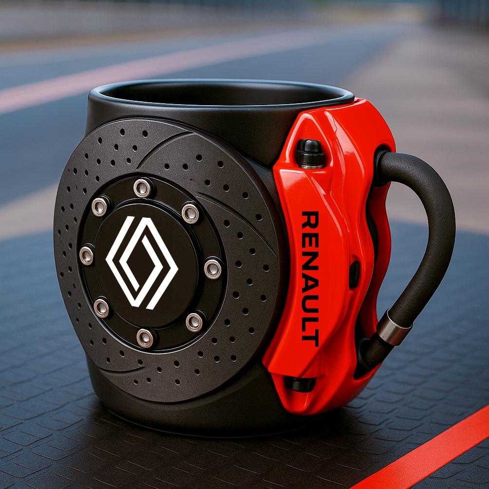 Brake Pad Mug – The Perfect Coffee Cup for True Car Lovers