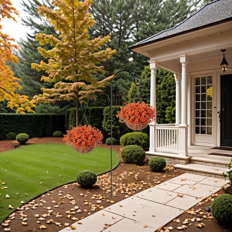 Artificial Flowers for Garden Decoration – Set of 8 Pieces for Outdoors