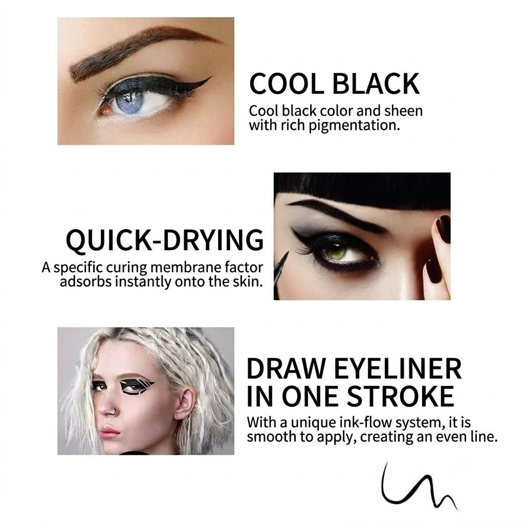 14-Piece Waterproof Colored Gel Eyeliner Set 👁️🌈✏️