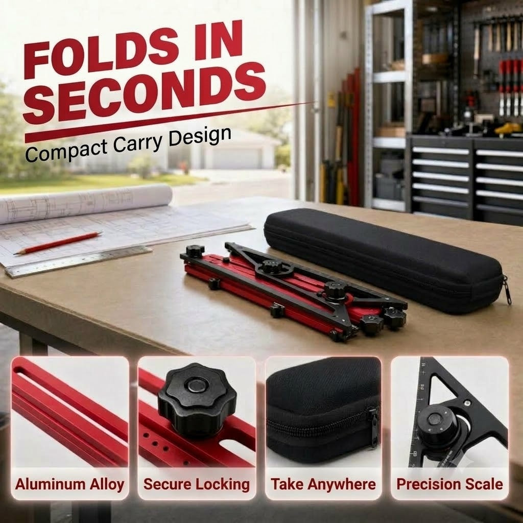 Durable Aluminum Measuring Tool – Precise Measurement for DIY & Professional Use
